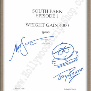 South Park Signed TV Script